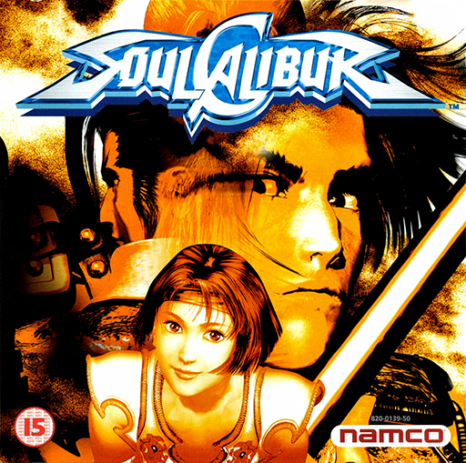 Soul Calibur box art for Sega Dreamcast